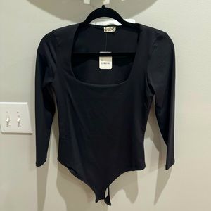 NWT- Free People Square Neck Bodysuit